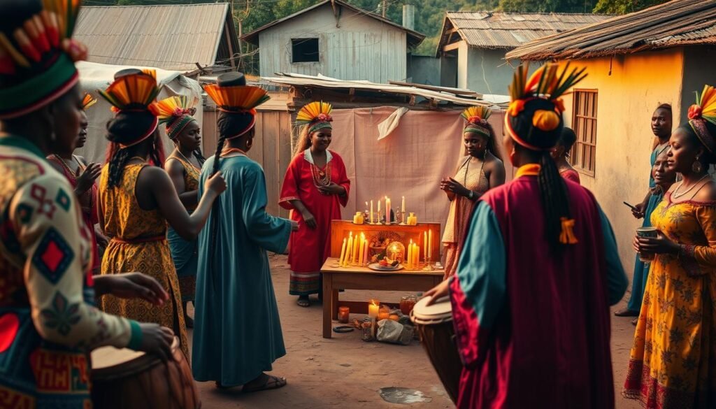 Vodou ceremony Vodou ceremony