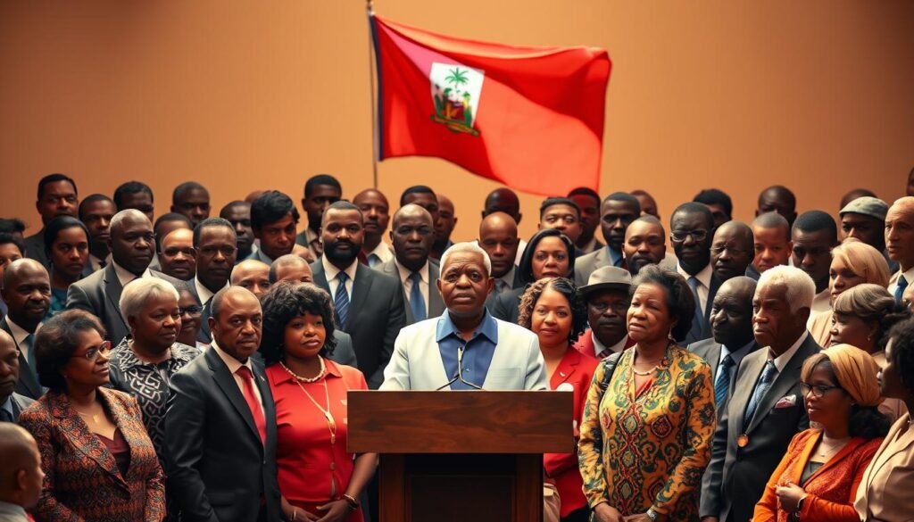 international community supporting leadership transition