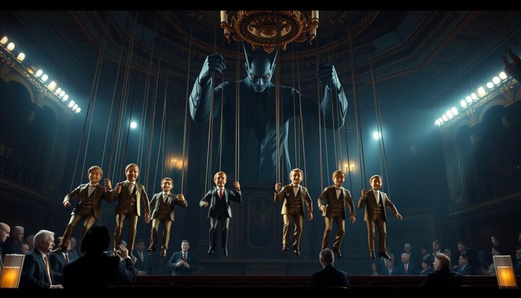 political puppetry political puppetry