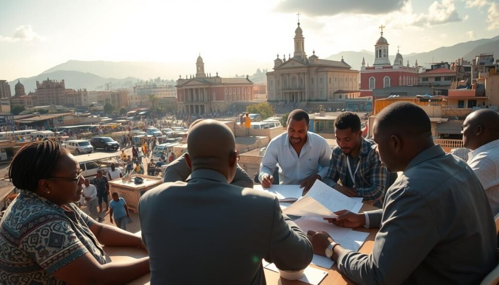 Haitian institutional capacity building