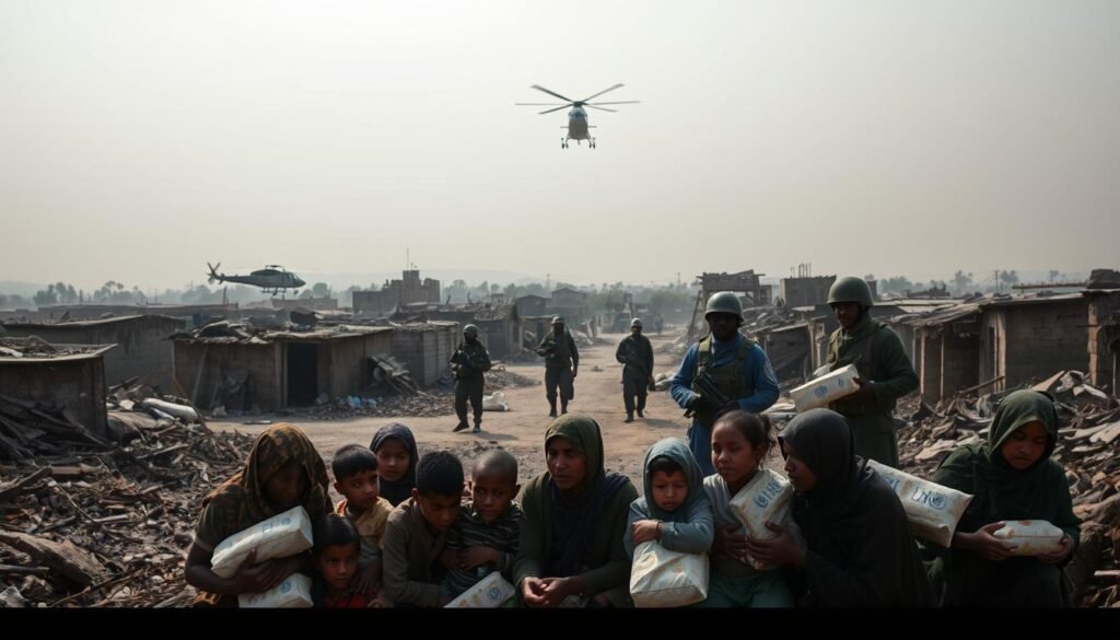 humanitarian outcomes of UN interventions