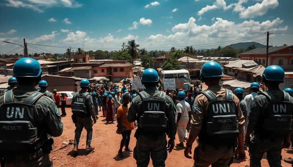 UN peacekeeping missions in Haiti