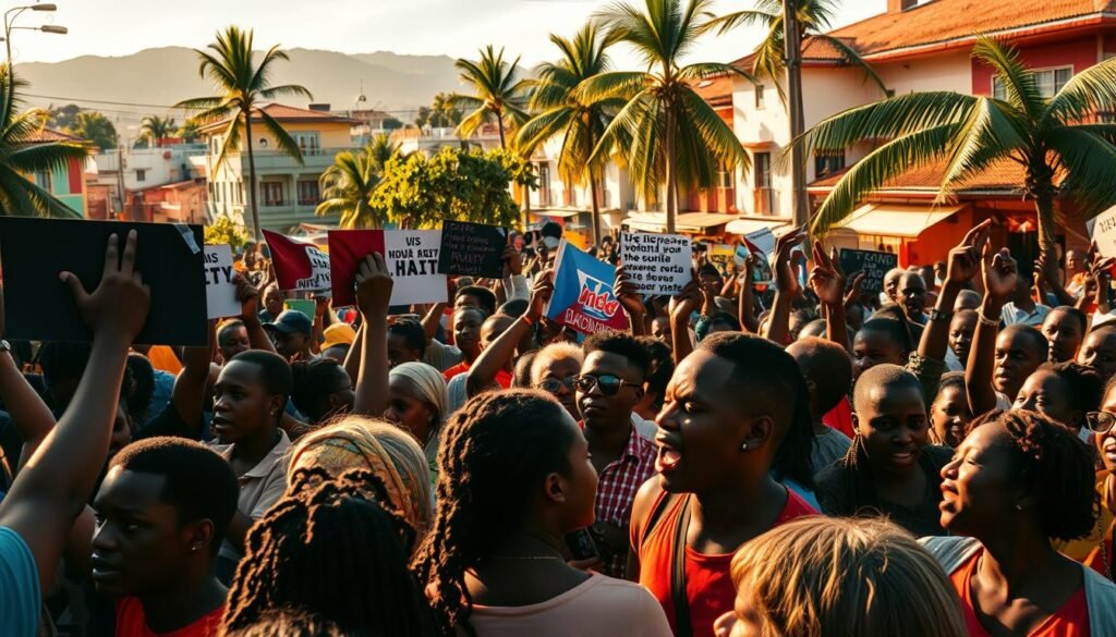 civil society movements in Haiti