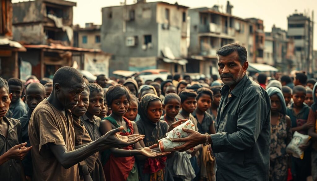 humanitarian aid dependency