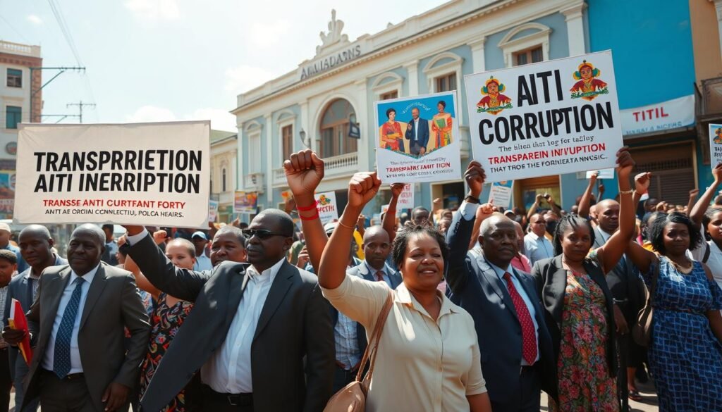 Haiti anti-corruption movements