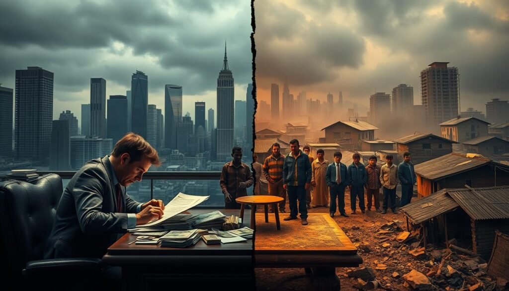 resource distribution inequality